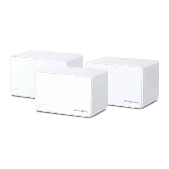 MERCUSYS Dual-Band Halo H80X 3 Pack AX3000 WiFi Mesh System